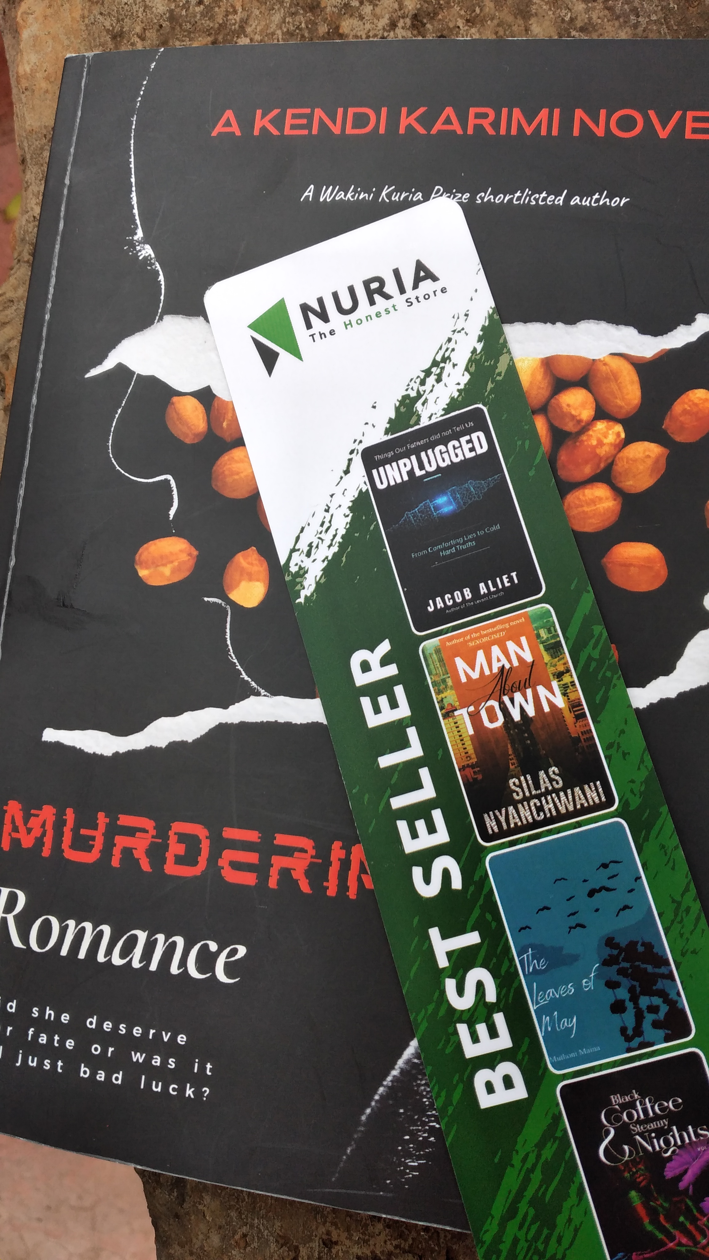 Book and bookmark from Nuria